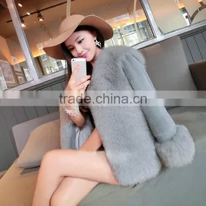 Super Quality and Low Price Slim Mink Fur Coat With High Quality Fpc-220 thumbnail-3