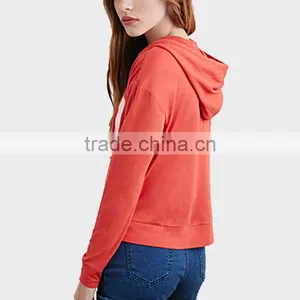 2015 Ladies Red Hoodies 100%Jersey thumbnail-2
