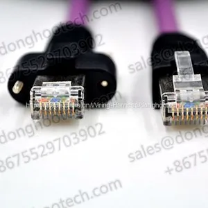 Industrial Camera Gigabit Ethernet Cable Assemblies With Screw Locking OEM thumbnail-1