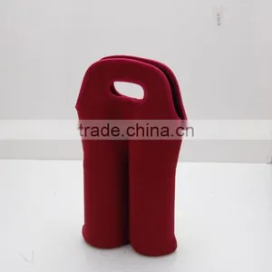 GR-B0133 High Quality Neoprene Wine Bottle Cooler for Sale thumbnail-2