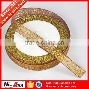 Hi-ana Ribbon2 Fully Stocked Customised LOGO Printed Metallic Foil Ribbon thumbnail-1