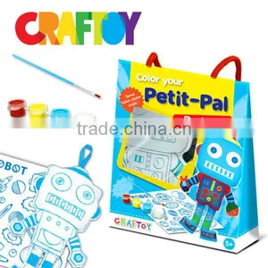 Art & Craft Kit Color Your Robot Doll Charm thumbnail-1