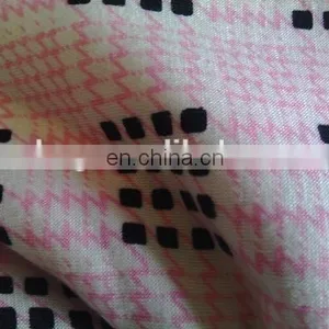 Shaoxing Winfar Fashionable Knitting Rayon Spandex Gird Print Lycra Fabric thumbnail-4