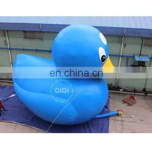 2014 Blue/yellowgiant Duck Swimming Ring Inflatable thumbnail-1