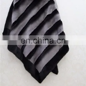 2016 Natural Fashion Mink Fur Shawl Genuine Dyed Mink Fur Cape For Lady thumbnail-4