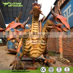 3 Head Animatronic Magic Dragon thumbnail-1