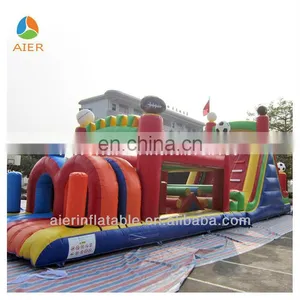 2013 New Commercial Inflatable Football Obstacle Course for Sale thumbnail-1