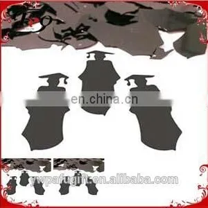 Black Graduation Silhouette Confetti thumbnail-1