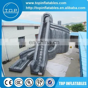 Factory Supply Giant Gray Tattoo Inflatable Water Slide for Adult and Kids thumbnail-1