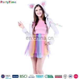Wholesale Adult Sexy Women Pink Cosplay Costumes New Arrival Bunny Sexy Costume thumbnail-1