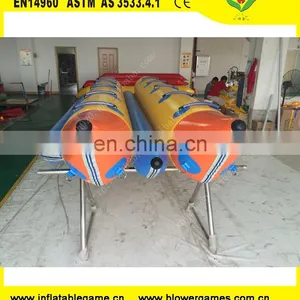 Commercial 10 People Inflatable Water Flying Banana Boat for Sale thumbnail-2