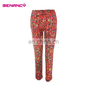Hot Sale Custom Sublimation Printed Yoga Pants Wholesale Workout Gym Wear Sports Pants thumbnail-2