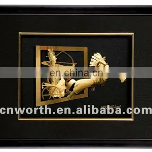 24k Gold Foil Art thumbnail-1