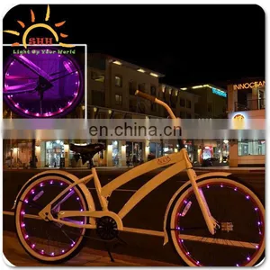 LED Tire Colorful Lights for Bikes and Cars Valve Cap/New Design Bicycle Wheel Led Flash String Lights 2M thumbnail-4