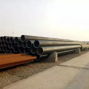 China Lsaw Welded Black Round Carbon Steel Pipe Supplier thumbnail-4