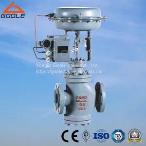 Pneumatic Diaphragm Double Seated Flow Control Valve (GAZJHN) thumbnail-1