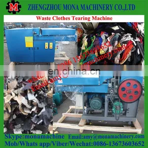 Updated Super Quality Automatic Waste Clothing Nylon Atom Leather Chopping Machine for Sale thumbnail-3