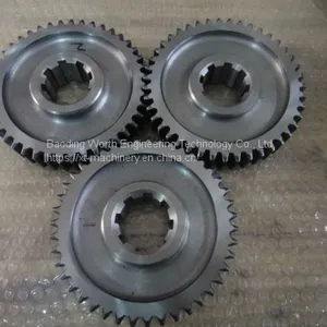 Custom-made Cnc Machining Accessories, Spur Gear and Shaft thumbnail-1