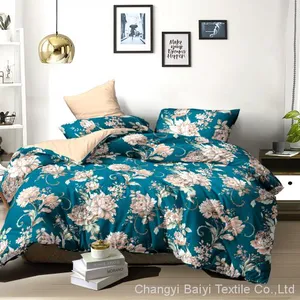 100 Polyester Twill Bed Sheet Printed Microfiber Fabric Wholesale thumbnail-2