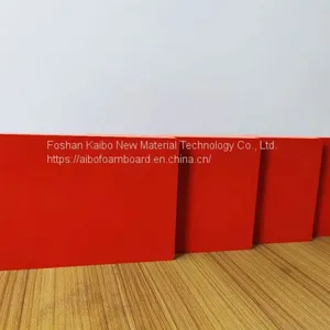 PVC Colored Foam Board / 18mm 0.50 Density PVC CO-EXTRUDED COLORED FOAM SHEET thumbnail-1