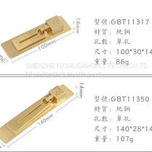 Pure Brass Wardrobe Handle Copper Handle thumbnail-2