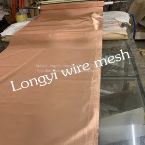 Farady Cage Shielding Pure 99.99% Copper Wire Mesh thumbnail-4