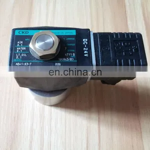 CKD Standard Valve High Quality Small Solenoid Valve dc 24v AB41-03-7-D2G-DC24V 220V thumbnail-1