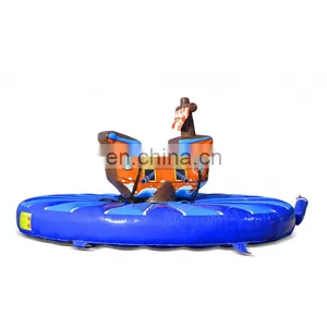 Pirate Ship Theme Interactive Inflatable Adult Pull Riding Games For Events thumbnail-1
