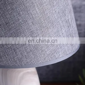 Popular Modern Design Wood Grain Relief Decorative Hotel Vintage Nightstand Lamps for Home Decor thumbnail-4