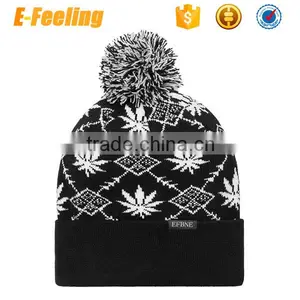 Wholesale Custom Free Pom Beanie thumbnail-1