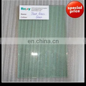 4mm 5mm 6mm Light French Green / Dark Green Reflective Glass With ISO, CCC and CE Certificate thumbnail-2