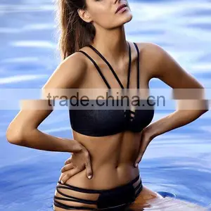 2016 Best Selling Girl Swimwear Bikinis Sexy European Style Bikinis Women's Bikini Style Make by Hand thumbnail-1