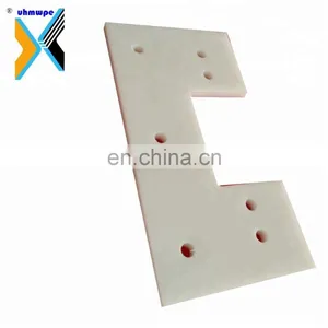UHMWPE Scraper Blade, Pulp Virgin UHMW Ultra High Molecular Weight Drag Conveyor Flights thumbnail-2
