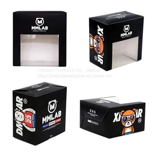 Creative Design Baseball Hat Packaging Box With Clear Window Design. thumbnail-1