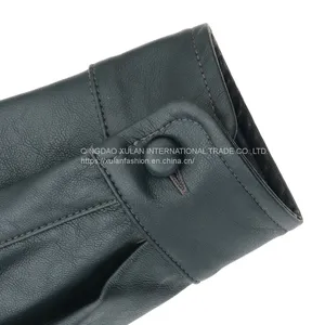 HOT SALE 2021 NEW FASHION LADIES'FAUX LEATHER PU SHIRT JACKET thumbnail-3