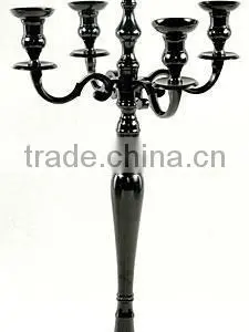 Black Tall Wedding Decorative Candelabra thumbnail-1