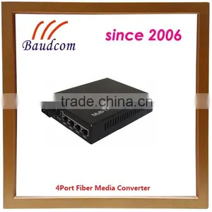 4Ports Optical Fiber Media Converter thumbnail-4