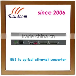 8 E1 to Optical Ethernet Protocol Converter thumbnail-1