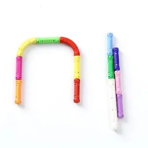 Color Magnetic Stick Changeable Building Blocks Set Children's DIY Building Construction Magnetic Block Toys thumbnail-3
