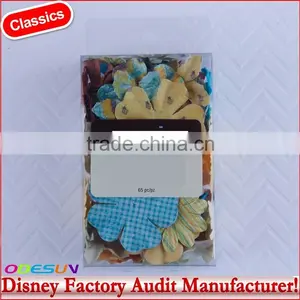 Disney Universal NBCU FAMA BSCI GSV Carrefour Factory Audit Manufacturer 1" Paper Flowers 6 Pack thumbnail-5