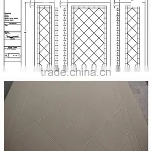 Cultured Marble Shower Panel, Shower Surround, Shower Wall, Tub Surround With Diamond Pattern thumbnail-3