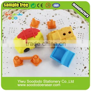 Funny Truck Shape Eraser for Children thumbnail-2