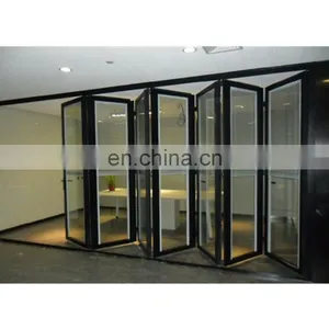 High Quality Product Warranty Soundproof Aluminum Glass Windows Shades Security Folding Window thumbnail-2