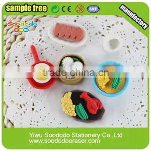 Multi Colorful Vegetables Puzzle Erasers for Kids thumbnail-1