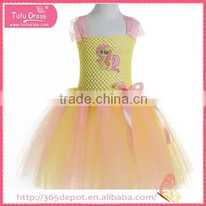 Voile Fabric Rainbow Color Knee High Satin Gauze Dress Halloween Costume thumbnail-4