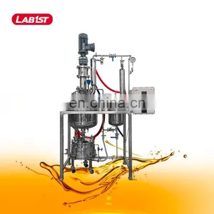 Good Price Lab Pilot Scale Laboratory Chemical Heated Filter Jacketed Crystallization Vacuum Sealed Stainless Steel Reactor for thumbnail-1