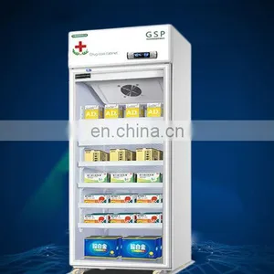 270L Medicine Shade Cabinet Commercial Medical Hospital Medicine Display Cabinet Refrigerated Single Door Pharmacy Freezer thumbnail-5