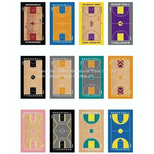 Runway Waterproof Plastic Mat Sports Mat Outdoor Kindergarten Suspended Assembled Floor Basketball Mat thumbnail-2