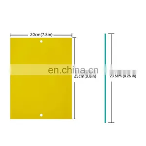 Gelbe Klebrige Falle Piege Collant Jaune Gelbe Klebrige Falle Armadilha Pegajosa Amarela Greenhouse Fly Trap thumbnail-3