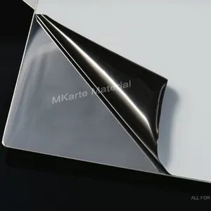 0.6mm-1.0mm Thickness Pvc Card Material Ultra Glossy Lamination Steel Plates thumbnail-3